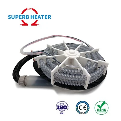 Wajer Flessibbli tar-Rebbiegħa Ċirkolari PTFE Heater Elettriku Applikat fl-Industrija Kimika