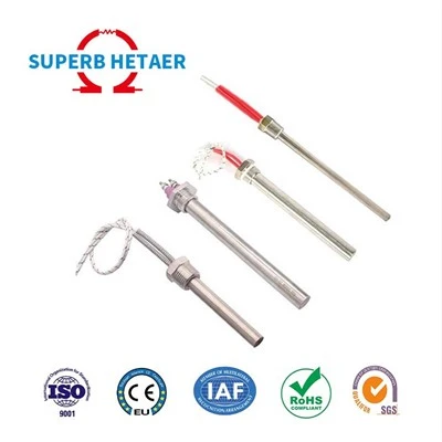 Tubu ta 'Reżistenza Elettrika Arja Wax Lapes Element Tubulari Stainless Steel Skartoċċ ta' Immersjoni ta 'Ilma Infra-aħmar Heater Bil-Fanġ jew Wajer tas-silikonju Thread