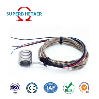 Industrijali Mibnija f'Thermocouple Hot Runner Coil Heater